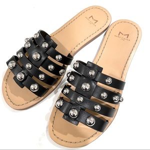 Marc Fisher Pava Slide Black Size 7
